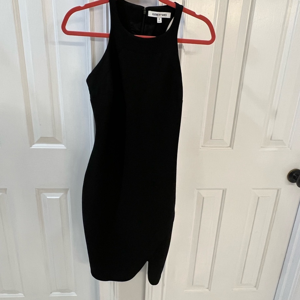 Black Elizabeth and James Bardot dress size 6